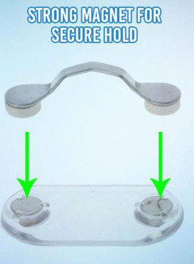 衣领眼镜夹便携式磁力眼镜夹 Magnetic Eyeglass Holder