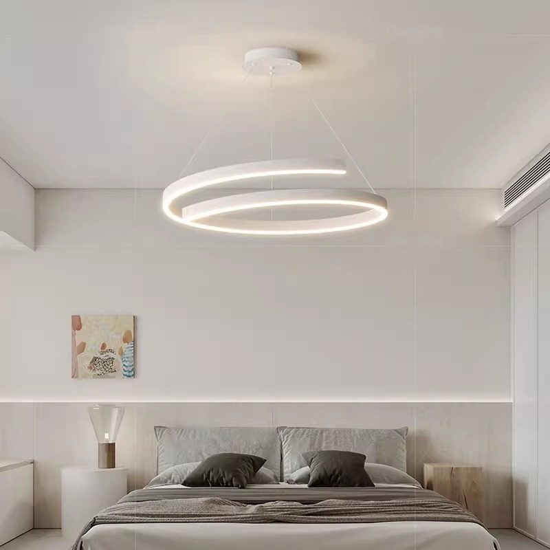 创意现代简约风LED吊灯北欧轻奢餐卧室大气极简客厅咖啡馆餐桌厅,淘宝优惠券,粉丝福利购,淘宝优惠卷