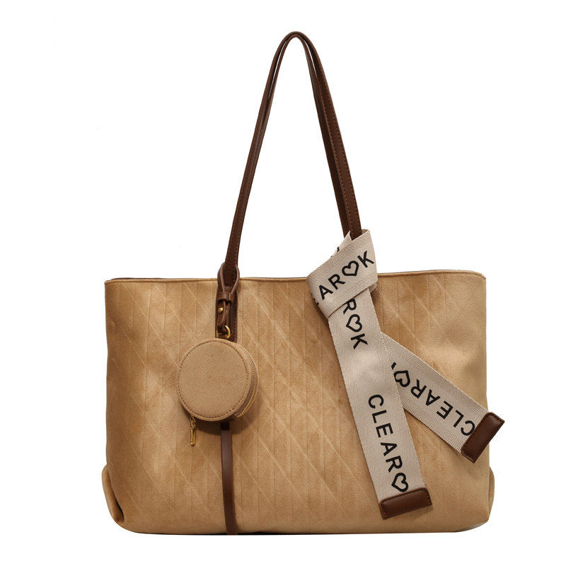 时尚休闲大容量托特包女2025冬季新款上班通勤百搭腋下包单肩大包,淘宝优惠券,粉丝福利购,淘宝优惠卷