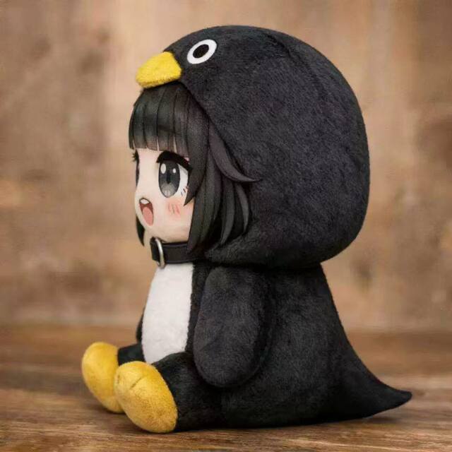 Cuckoo Gaga ເດັກນ້ອຍ Penguin Doll ນອນສຽງ Plush Toy Doll Cloth Doll ຂອງຂວັນວັນເກີດສໍາລັບເດັກຍິງ