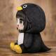 Cuckoo Gaga ເດັກນ້ອຍ Penguin Doll ນອນສຽງ Plush Toy Doll Cloth Doll ຂອງຂວັນວັນເກີດສໍາລັບເດັກຍິງ