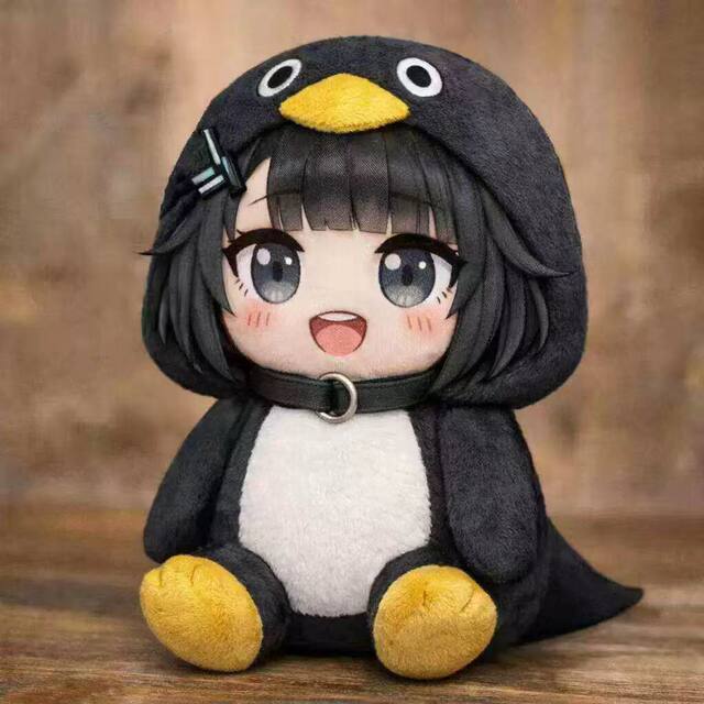 Cuckoo Gaga ເດັກນ້ອຍ Penguin Doll ນອນສຽງ Plush Toy Doll Cloth Doll ຂອງຂວັນວັນເກີດສໍາລັບເດັກຍິງ
