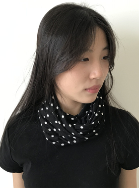 三环路波点堆堆帽纯色