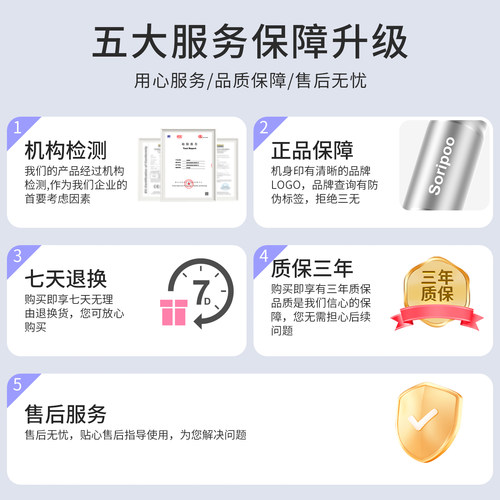 索利普 纳米电动微针仪器水光自打mts导入中胚美容飞梭针头微晶笔 - 图0