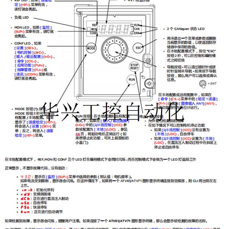 议价施耐德变频器ATV312HU40N4   ATV312HU55N4  ATV312H现货议价 - 图1