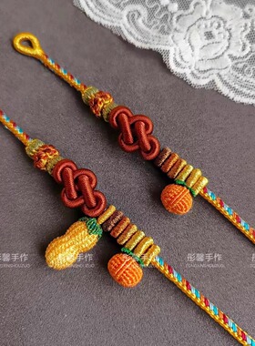 转运珠路路通手绳编织敦煌配色女