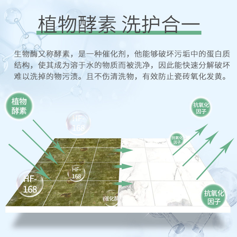 家用强力草酸厕所玻璃地板除垢剂 莱恩居家日用洁瓷剂