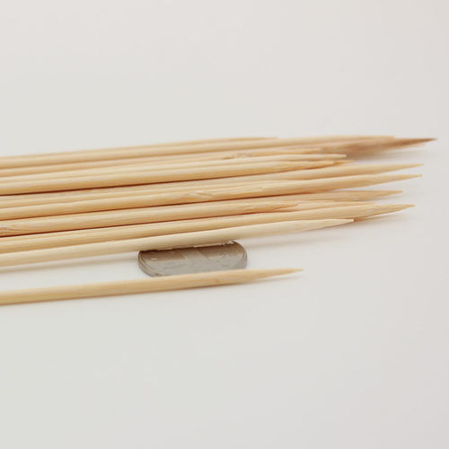 竹签批 发500支30cm*3.5mm羊肉串毛竹烧烤工具用品签子户外烧烤烤 - 图1