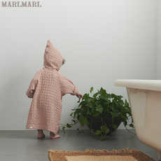 Банный халат marlmarl儿童小孩浴袍浴巾女童宝宝四季浴衣吸水斗篷bathrobe02