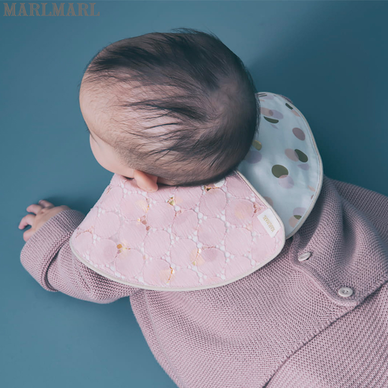 MARLMARL children's gift box newborn baby gift box baby one-year-old full moon meeting gift saliva towel bib