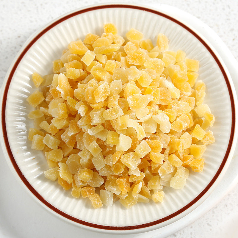 碎芒果丁粒100g雪花酥牛轧糖蛋糕 品粤品食品芒果干