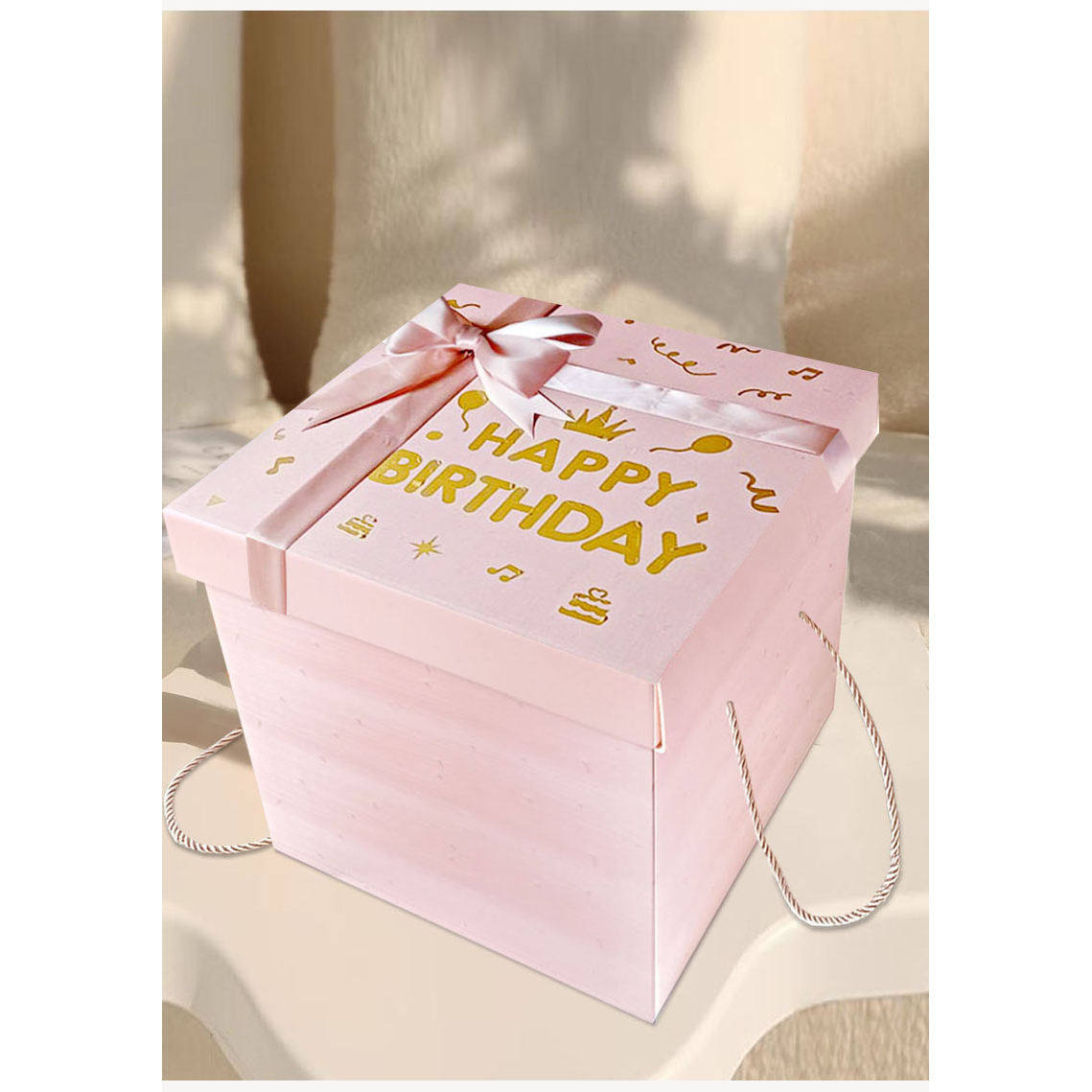 大号粉色生日礼物盒礼品盒节日礼盒收纳盒新款粉色盒子包邮,淘宝优惠券,粉丝福利购,淘宝优惠卷