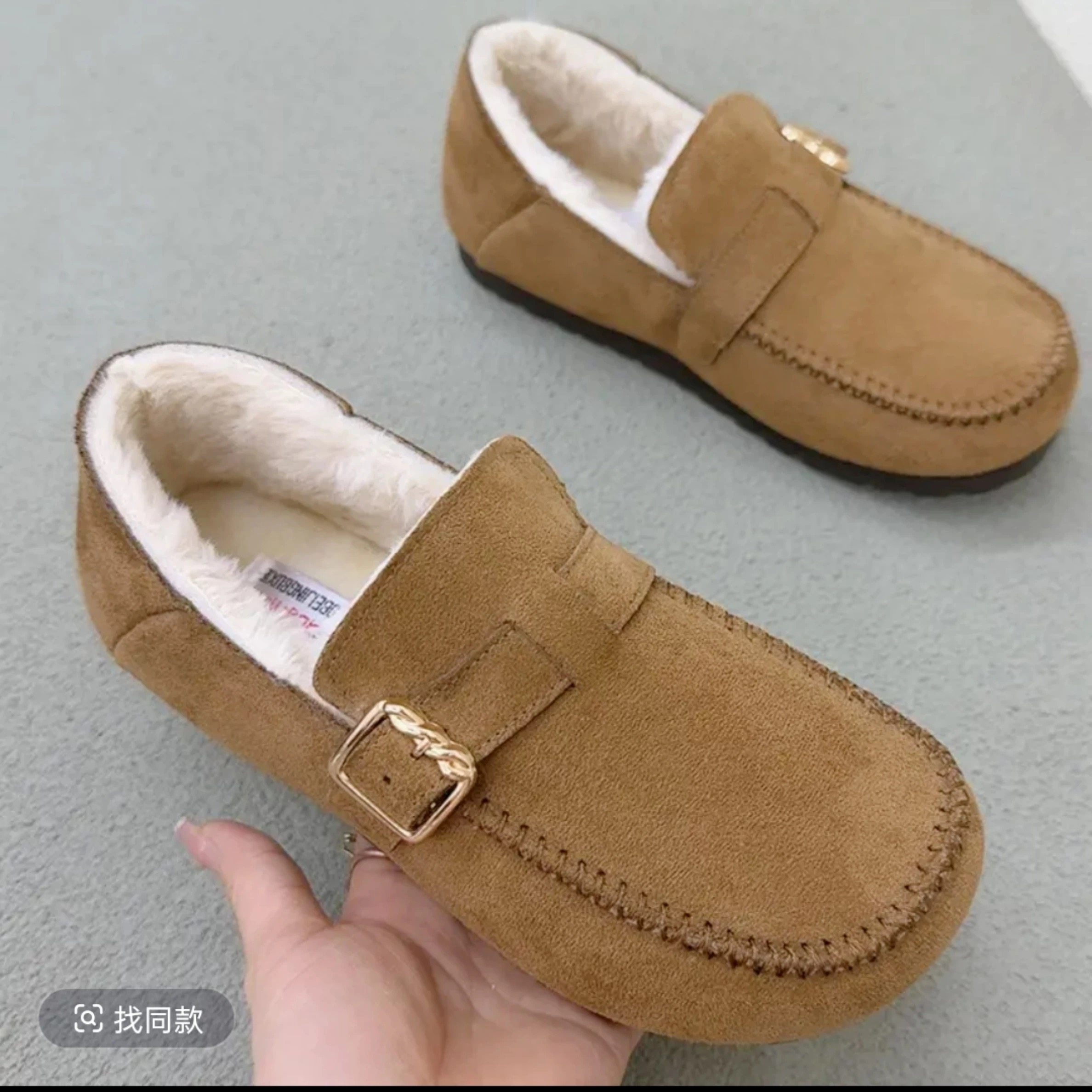 老北京布鞋女冬季加绒保暖棉鞋勃肯鞋防滑软底妈妈鞋休闲豆豆棉鞋,淘宝优惠券,粉丝福利购,淘宝优惠卷