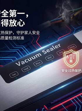 定制俄文欧规真空包装机全自动真空封口机厨房小型大吸力真空机