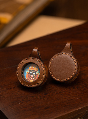 手绘唐卡五爷黄财文殊绿度母扎基拉姆吊坠浮雕民族风手绘擦擦