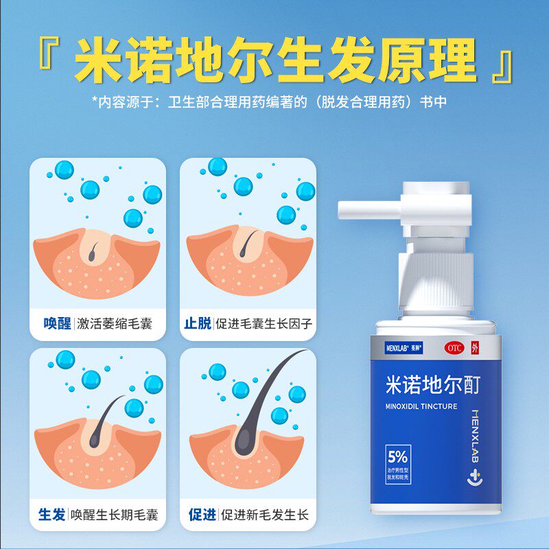 蔓狮米诺地尔酊防脱发 慈福大药房白发脱发