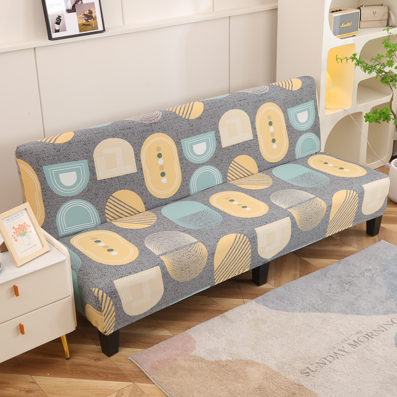 折叠沙发床套罩无扶手沙发套罩全包万能套子卡通可爱垫巾全盖布艺,淘宝优惠券,粉丝福利购,淘宝优惠卷