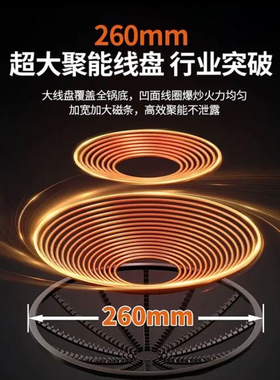 艾美澳3500W凹面电磁炉