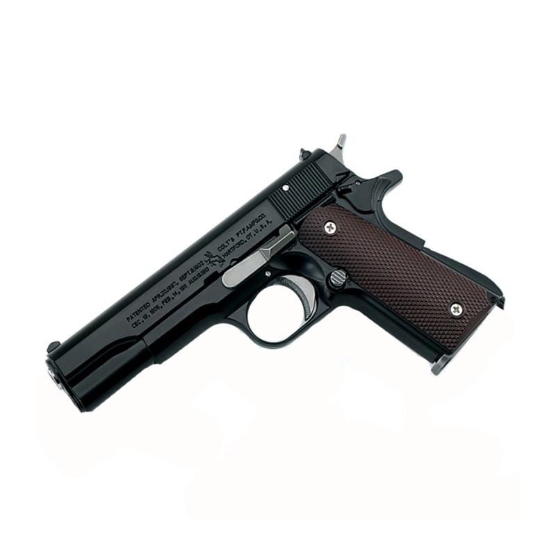 1:2.05教具柯尔特M1911大号全合金属仿真手枪抢抛壳模型不可发射 - 图3