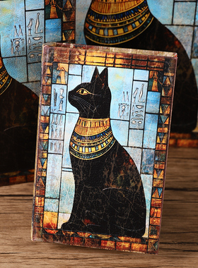 收纳书架高颜值客厅欧式复古木盒