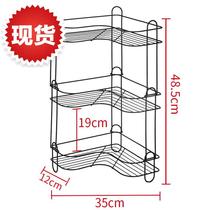 Multifunctional tripod corner shelve Perforated Kitchen Shelve kitchen shelve floor Multi-floor bathroom with floor accommodating shelf