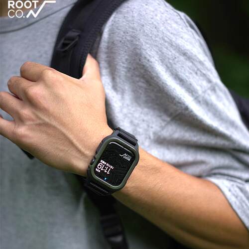 [ROOTCO.]适用于Apple Watch Series4/5/6/7/8/9/10/SE40/41/44mm - 图1