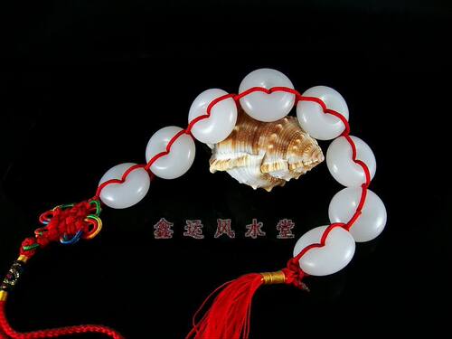 家居八白玉摆件镇宅门对门厅招财厕所对门小儿惊吓户玄关中式床头 - 图0