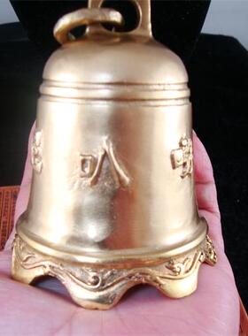 小号六字真言挂钩门厅阳台铜铃铛