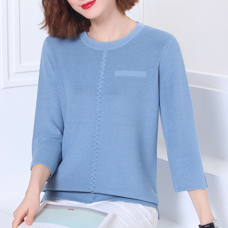  姿必美毛针织衫