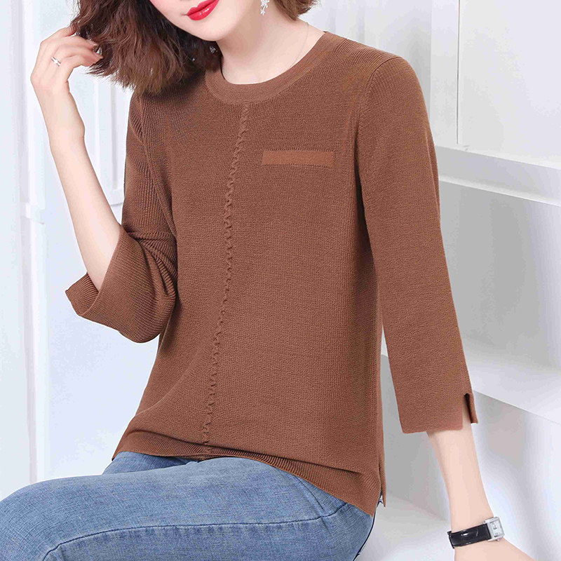  姿必美毛针织衫