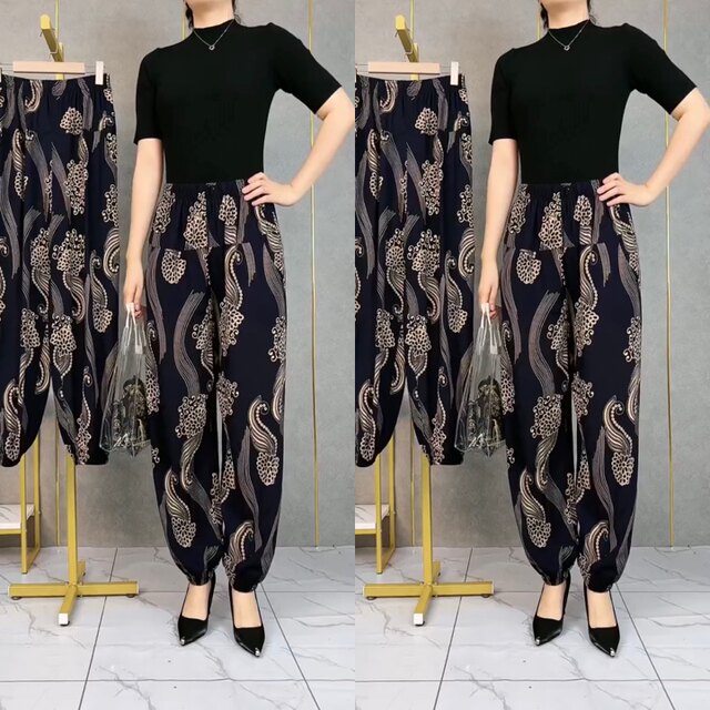 Loose mother pants