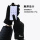 Autumn and winter outdoor cycling warm fleece gloves