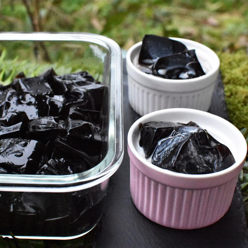 整箱100盒广西徐七二黑凉粉烧仙草粉原料仙草冻龟苓膏甜品商用 - 图0