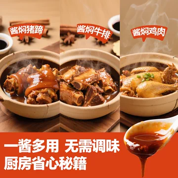 和鲜0添加广式焖羊肉酱调味料专用清炖酱佐[1元优惠券]-寻折猪