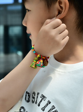 端午节五彩手绳儿童宝宝粽子虎头