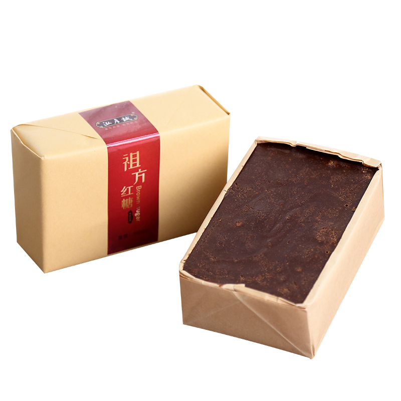 正宗红糖块土红糖月子产后排恶露纯甘蔗手工方法熬制大姨妈老红糖 - 图3