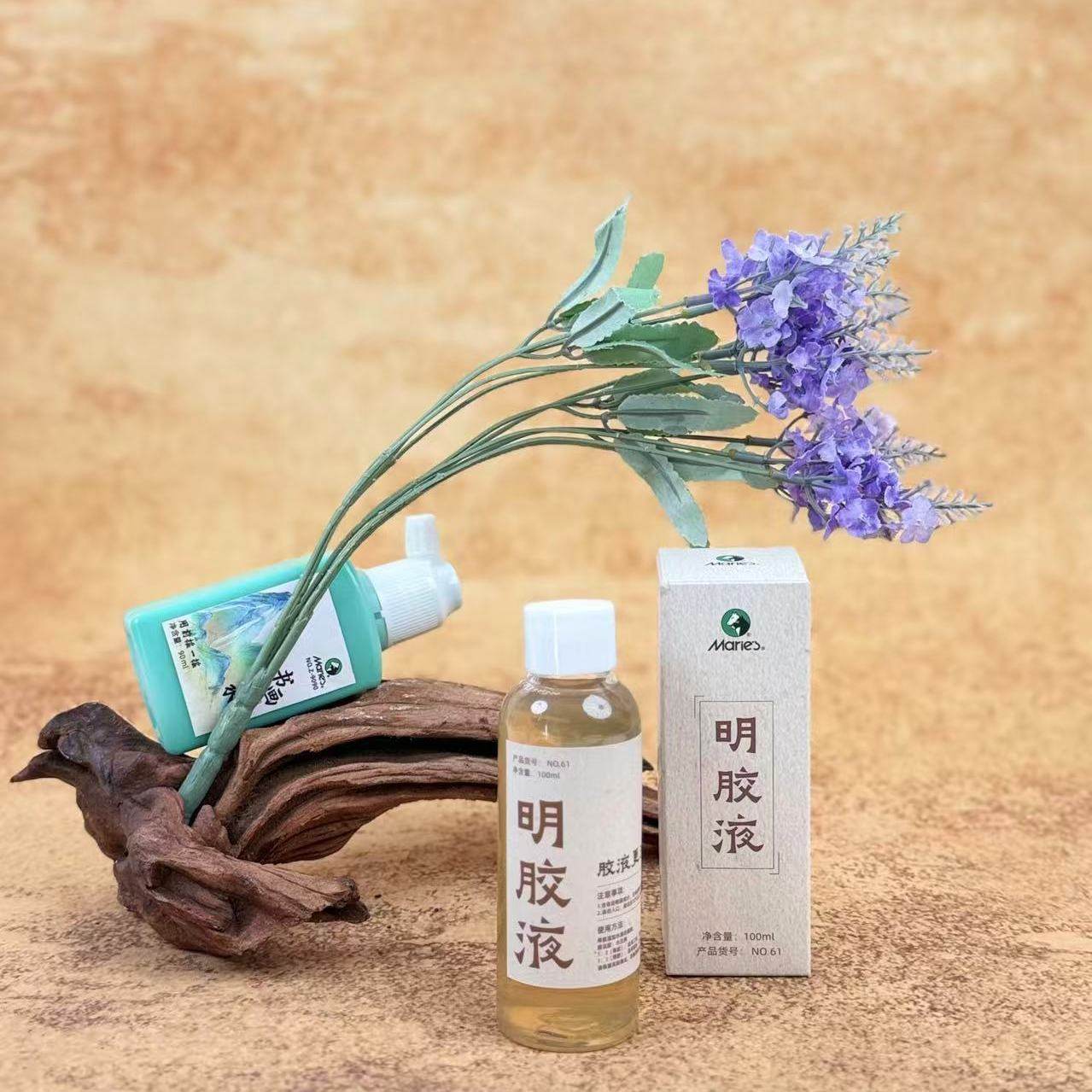 马利明胶液100ml水彩水粉颜料回胶专用书画修复装裱胶矿物颜料调和媒介天然粘合剂古画修复可逆胶美术生专用,淘宝优惠券,粉丝福利购,淘宝优惠卷