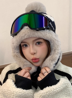 灵允雷锋帽出游休闲女冬网红同款