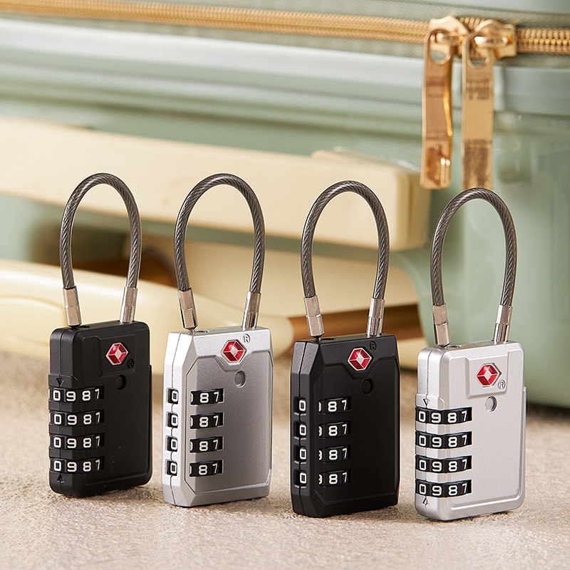 TSA密码锁行李箱拉链锁出国户外旅行包安全防欧洲美国海关锁高铁,淘宝优惠券,粉丝福利购,淘宝优惠卷