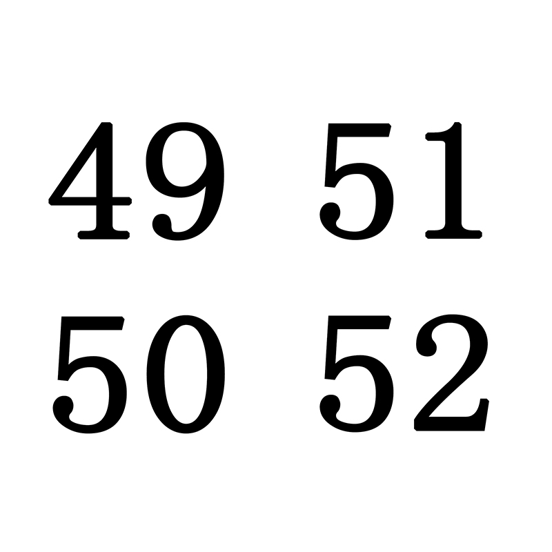 数字卡片闪卡0到100白底塑封卡片自闭症孤独症儿童早教特教教具 - 图3