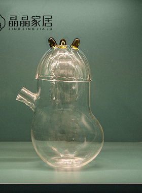 轻奢现代一壶两杯餐桌客厅卧室边几售楼处样板间玄关酒柜装饰品