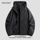 Ponchoe assault jacket men's and women's three-in-one detachable jacket autumn and winter outdoor windproof and waterproof mountaineering clothing