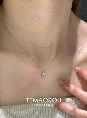 星辰大海~s925纯银海蓝爱心吊坠