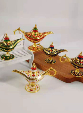 阿拉丁神灯小孩子合金特色纪念品