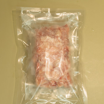 E Shanmiao Boneless Chicken Leg Meat ຕັດເປັນຕ່ອນນ້ອຍໆ 500g Pet Raw Bone Meat Meat Ingredients