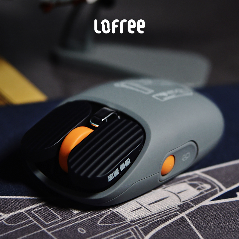 Lofree洛斐山东舰无线蓝牙鼠标电竞游戏笔记本电脑iPad通用可充电 - 图1