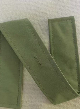 常服绿衣领防脏耐磨假领