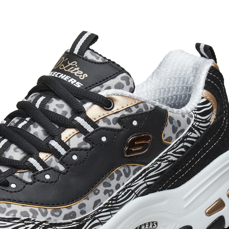 skechers新款官方旗舰熊猫鞋女鞋 skechers奥康时尚休闲鞋