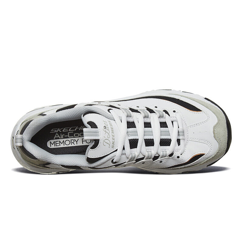 skechers情侣2021秋季厚底复古女鞋 skechers奥康时尚休闲鞋