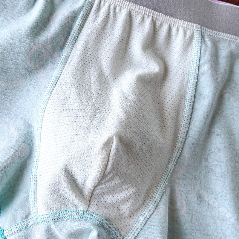 男士内裤纯棉潮流卡通印花亲肤透气抗菌男生宽松运动平角四角短裤,淘宝优惠券,粉丝福利购,淘宝优惠卷